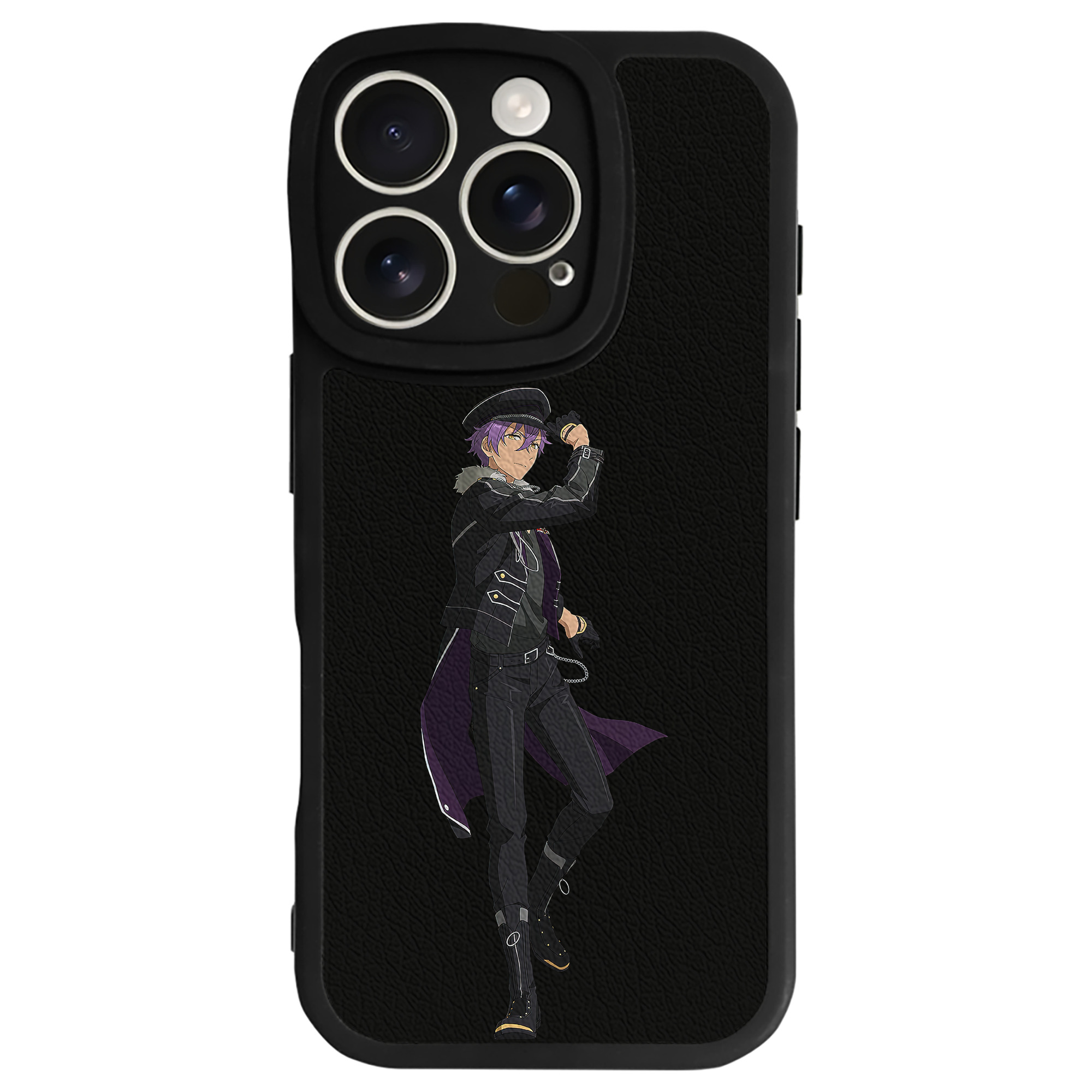（画像用） あんさんぶるスターズ! Ensemble Stars 【iPhone 16シリーズ対応】シリコンスマホケース（レザー調） 材質：シリコン